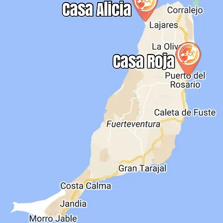 Casa Alicia El - De 'fuga A Fuerte' Vakantiehuis *